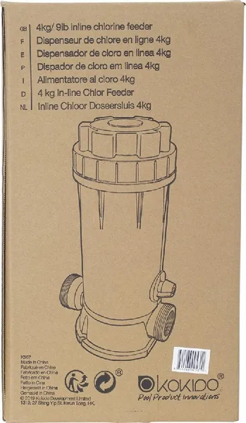 Kokido Inline Chloordoseersluis (32 Mm / 38 Mm Aansluiting) 13 Kokido Inline Chloordoseersluis (32 Mm / 38 Mm Aansluiting) - Afbeelding 13