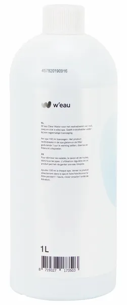 W'eau Clear Water Vlokmiddel - 1 Liter 2 W'eau Clear Water Vlokmiddel - 1 Liter - Afbeelding 2