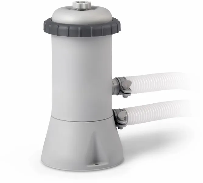 Intex Metal Frame Pool - 450 X 220 X 84 - Met Filterpomp 2 Intex Metal Frame Pool - 450 X 220 X 84 - Met Filterpomp - Afbeelding 2