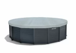 Intex Graphite Panel Pool - 478 X 124 Cm - Met Zandfilterpomp En Accessoires 18 Intex Graphite Panel Pool - 478 X 124 Cm - Met Zandfilterpomp En Accessoires -zwembad benodigdheden winkel 26384gn afdekzeil 1