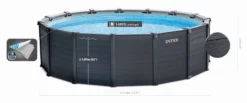 Intex Graphite Panel Pool - 478 X 124 Cm - Met Zandfilterpomp En Accessoires 17 Intex Graphite Panel Pool - 478 X 124 Cm - Met Zandfilterpomp En Accessoires -zwembad benodigdheden winkel 26384gn zwembadformaat 1