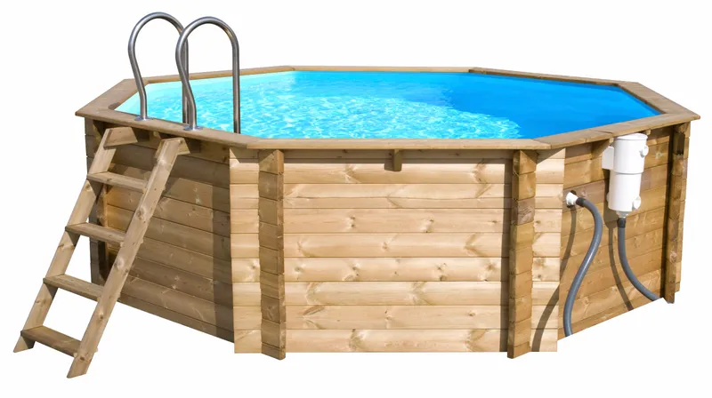 Tropic Octo 505 Houten Zwembad (hoogte 1,20) 1 Tropic Octo 505 Houten Zwembad (hoogte 1,20)