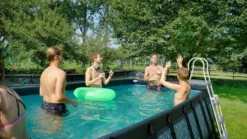 EXIT TOYS EXIT Wood Zwembad - 540 X 250 X 122 Cm - Met Zandfilterpomp En Trap -zwembad benodigdheden winkel 675 1200 exit 30 27 53 10 int 9