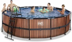 EXIT TOYS EXIT Wood Zwembad - 488 X 122 Cm - Met Zandfilterpomp En Trap 11 EXIT TOYS EXIT Wood Zwembad - 488 X 122 Cm - Met Zandfilterpomp En Trap -zwembad benodigdheden winkel 699 1200 exit 30 27 16 10 int 5