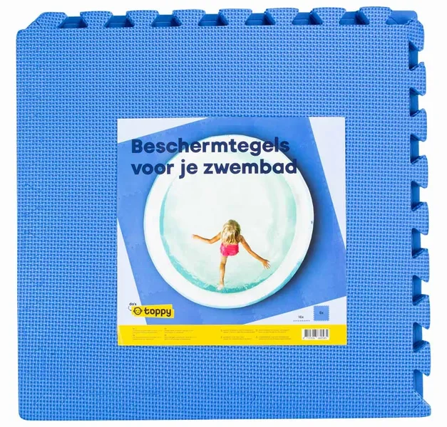 Ondertegels Zwembad Blauw - 8 Stuks Van 50 X 50 X 1 Cm 5 Ondertegels Zwembad Blauw - 8 Stuks Van 50 X 50 X 1 Cm - Afbeelding 5