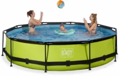 EXIT TOYS EXIT Lime Zwembad - 360 X 76 Cm - Met Filterpomp -zwembad benodigdheden winkel 765 1200 exit 30 12 12 40 int 3