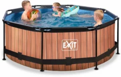 EXIT TOYS EXIT Wood Zwembad - 244 X 76 Cm - Met Filterpomp -zwembad benodigdheden winkel 766 1200 exit 30 12 08 10 int 4
