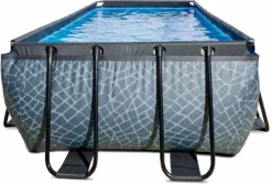 EXIT TOYS EXIT Stone Zwembad - 540 X 250 X 122 Cm - Met Zandfilterpomp En Trap -zwembad benodigdheden winkel 810 1200 exit 30 27 53 00 int 3