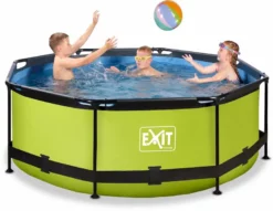 EXIT TOYS EXIT Lime Zwembad - 244 X 76 Cm - Met Filterpomp -zwembad benodigdheden winkel 900 1161 exit 30 12 08 40 int 3