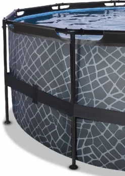 EXIT TOYS EXIT Stone Zwembad - 488 X 122 Cm - Met Zandfilterpomp En Trap 9 EXIT TOYS EXIT Stone Zwembad - 488 X 122 Cm - Met Zandfilterpomp En Trap -zwembad benodigdheden winkel 900 638 exit 30 27 16 00 int 3