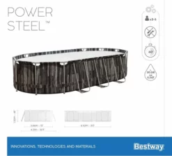 Bestway Power Steel Oval Zwembad - 610 X 366 X 122 Cm - Met Filterpomp En Accessoires -zwembad benodigdheden winkel 900 989 5611r 01 power steel