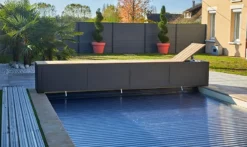 Banc Design Automatisch Oprolsysteem - Tot 3,5 Meter - Donkergrijs -zwembad benodigdheden winkel banc design