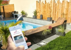 Banc Design Automatisch Oprolsysteem - Tot 3,5 Meter - Donkergrijs -zwembad benodigdheden winkel banc design app 1