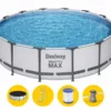 Bestway Steel Pro MAX Zwembad - 427 X 107 Cm - Met Filterpomp En Accessoires