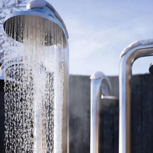 JEE-O Fatline Push Buitendouche Vorstvrij - Geborsteld RVS 3 JEE-O Fatline Push Buitendouche Vorstvrij - Geborsteld RVS - Afbeelding 3