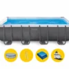 Intex Ultra Frame XTR Pool - 549 X 274 X 132 Cm - Met Zandfilterpomp En Accessoires