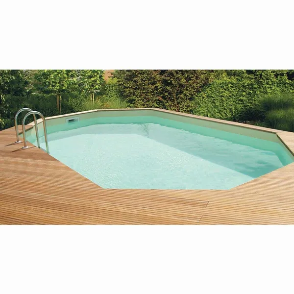 Gardipool Oblong 6.20 X 3.90 X 1.20 M Houten Zwembad 2 Gardipool Oblong 6.20 X 3.90 X 1.20 M Houten Zwembad - Afbeelding 2