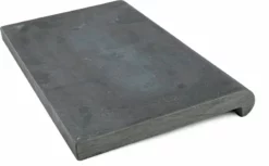 Randtegel Bluestone Gezoet - Hoek 90° -zwembad benodigdheden winkel randtegel bluestone zijkant