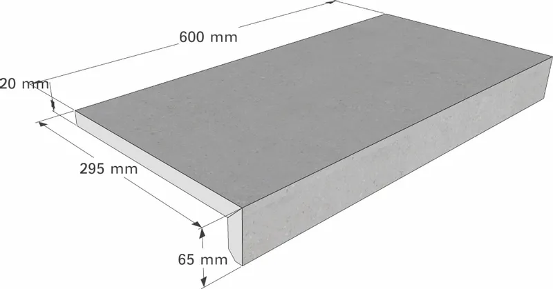 Scandi Roc Firenze Randtegel - Luna Pearl 2 Scandi Roc Firenze Randtegel - Luna Pearl - Afbeelding 2