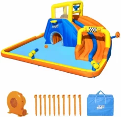 Bestway H2OGO! Super Speedway Mega Waterpark -zwembad benodigdheden winkel speedway 1