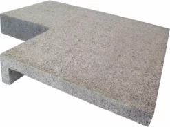 AQS Grey Randtegel – Hoekstuk