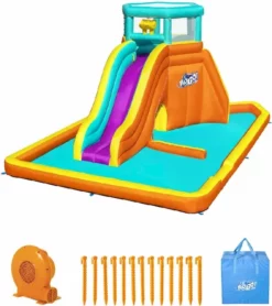 Bestway H2OGO! Tidal Tower Mega Waterpark 26 Bestway H2OGO! Tidal Tower Mega Waterpark -zwembad benodigdheden winkel tidal tower 15